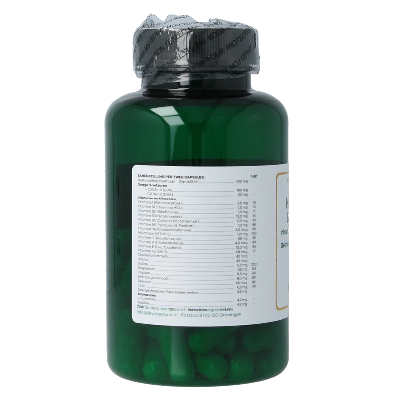 Liever Gezond Huid haar nagels 60.00 Vegetarische capsules