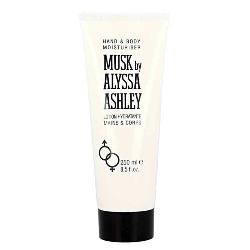 Alyssa Ashley Musk hand & body lotion tube 250 Milliliter