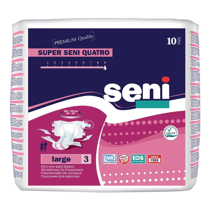 TZMO Super Seni Quatro Windelhose 10 Stück