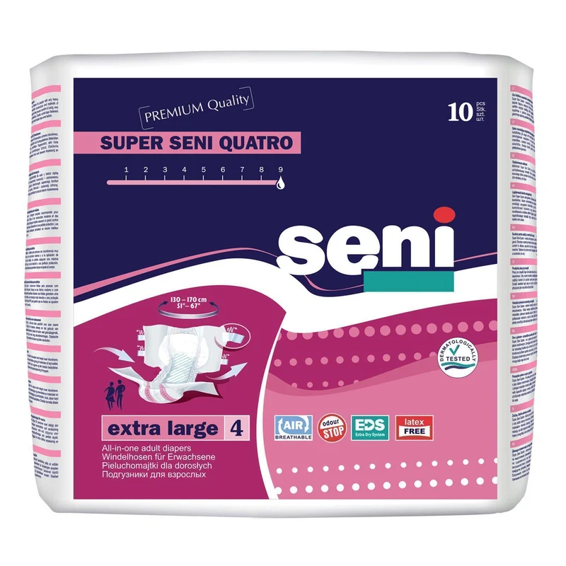 TZMO Super Seni Quatro Windelhose 10 Stück