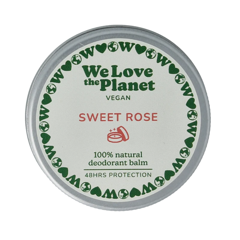 We Love The Planet Deodorant balm sweet rose vegan 35.00 Gram