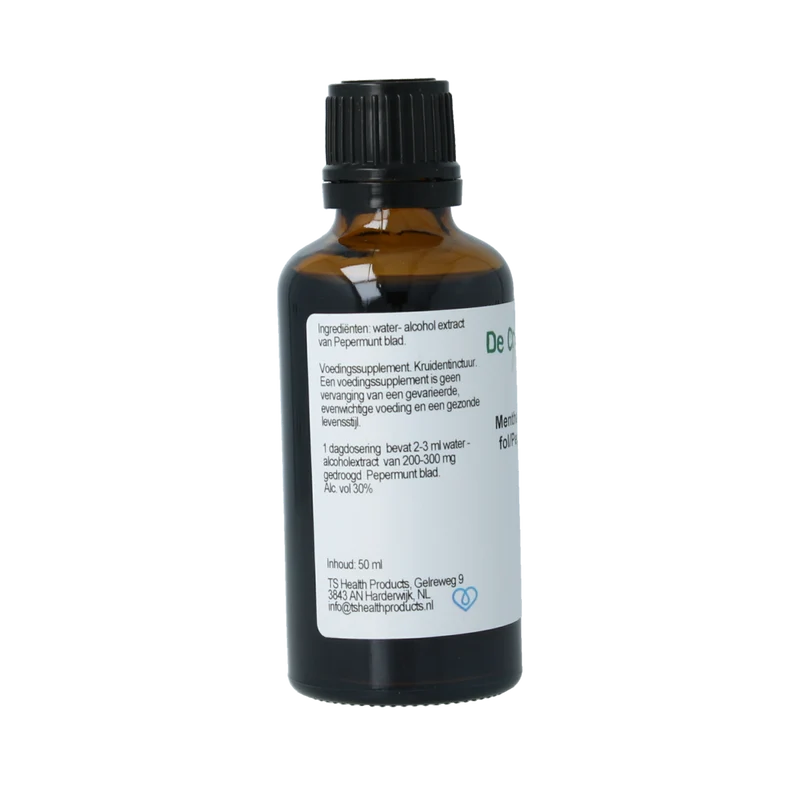 Cruydhof Mentha piperita / pepermunt tinctuur 50.00 Milliliter