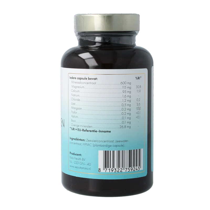 Sea Vitamins Zee mineralen vegan 90.00 Vegetarische capsules