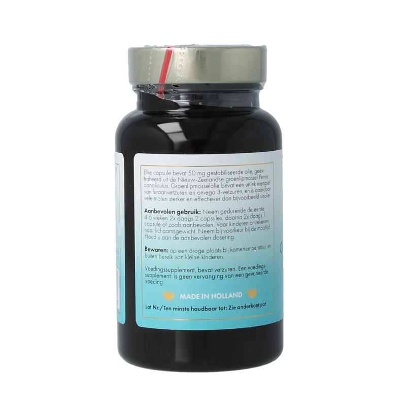 Sea Vitamins Groenlipmosselolie aspitol 90.00 Vegetarische capsules