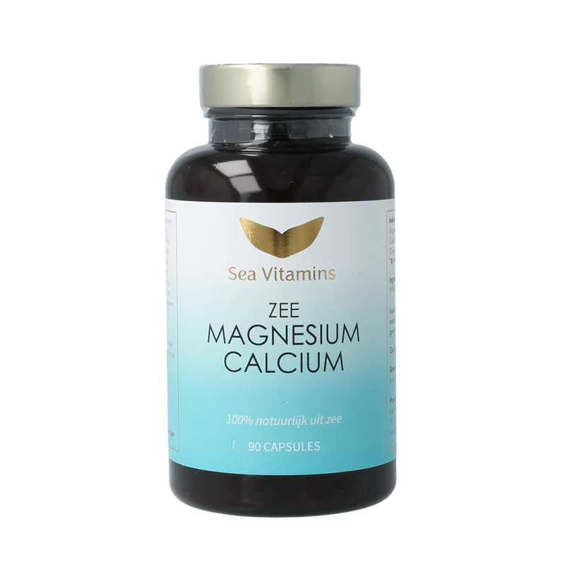 Sea Vitamins Magnesium calcium zee 90.00 Vegetarische capsules