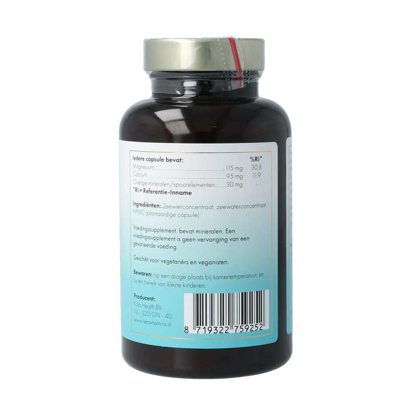 Sea Vitamins Magnesium calcium zee 90.00 Vegetarische capsules