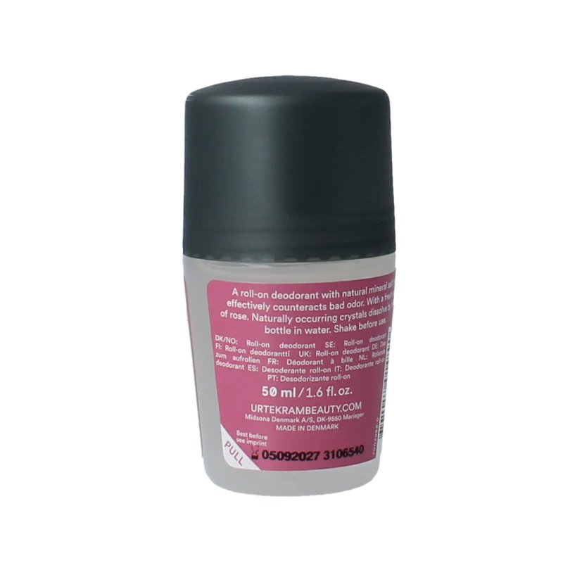 Urtekram Deodorant rozen kristal bio 50.00 Milliliter