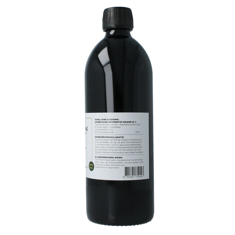 Liever Gezond Colloidaal zink vloeibaar 500 Milliliter