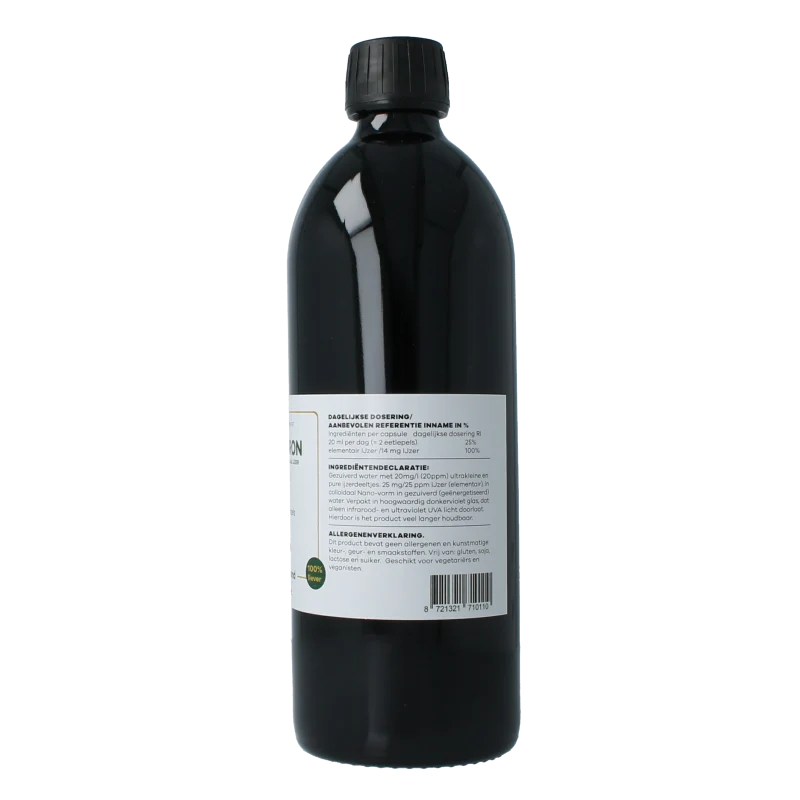 Liever Gezond Colloidaal ijzer vloeibaar 500 Milliliter