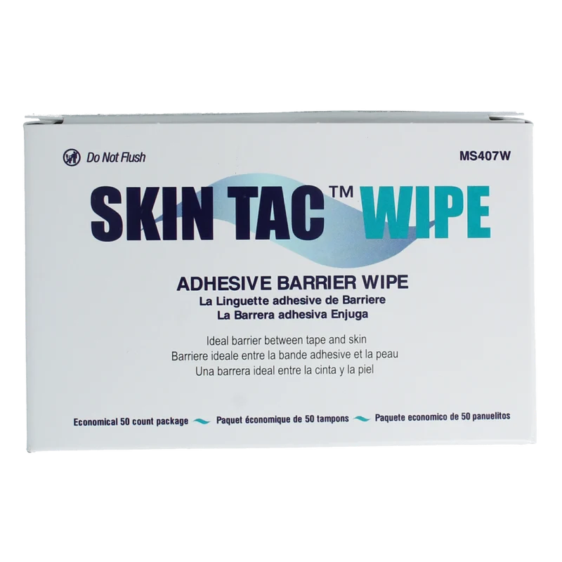 Diversen Skin tac wipe MS407W 50.00 Stuks