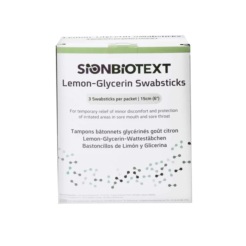 Lemon-Swab Mundpflegestäbchen