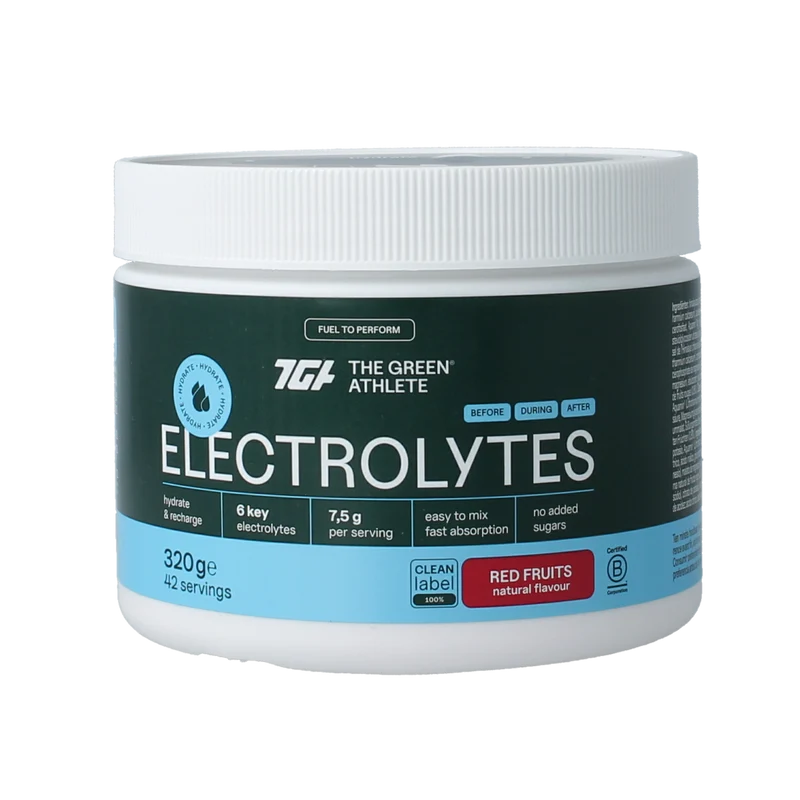The Green Athlete Electrolytes red fruits 320.00 Gram