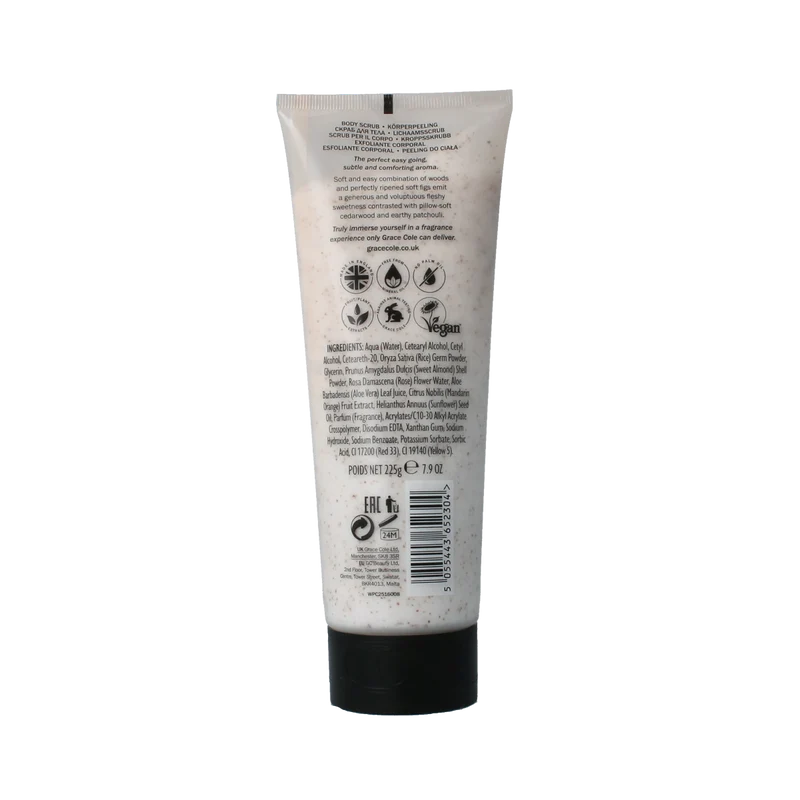 Grace Cole Wild fig & cedar body scrub 225.00 Gram