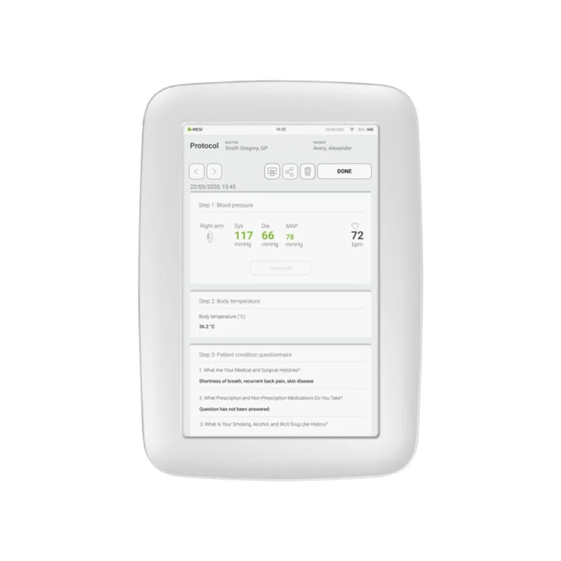 MESI mTABLET Protokoll App