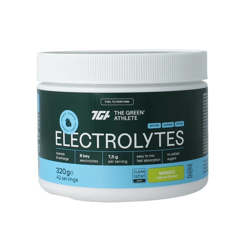 The Green Athlete Electrolytes mango 320.00 Gram