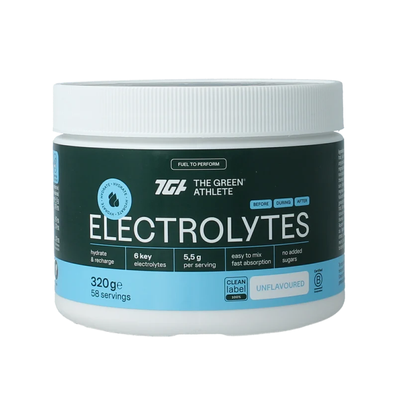 The Green Athlete Electrolytes pure 320.00 Gram