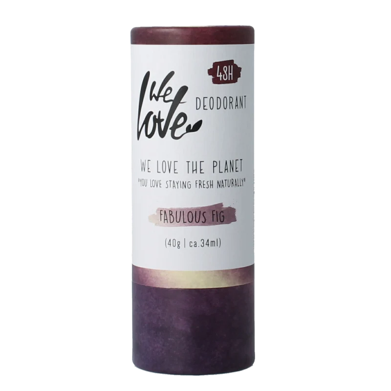 We Love Deodorant stick fabulous fig 40 Gram