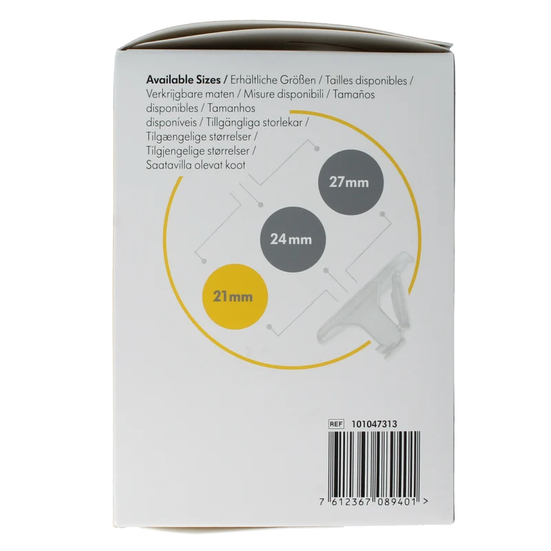 Medela Handsfree borstschild Symphony 21mm 1.00 Stuks