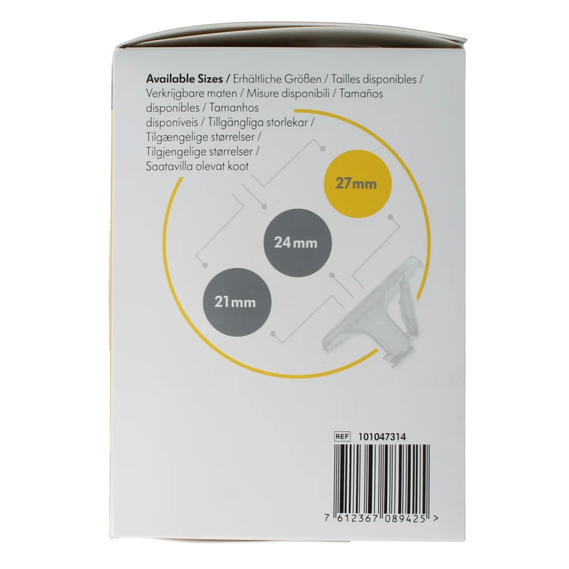 Medela Handsfree borstschild Symphony 27mm 1.00 Stuks