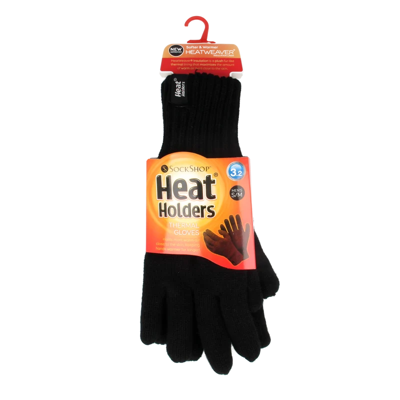 Heat Holders Flat knit gloves S/M black 1.00 Paar