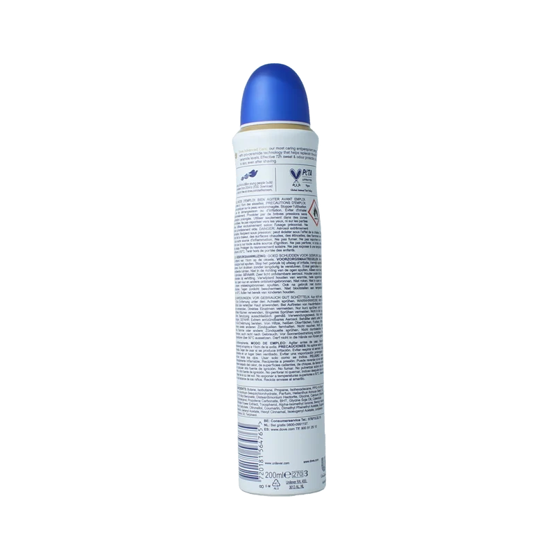 Dove Deodorant spray original 200.00 Milliliter
