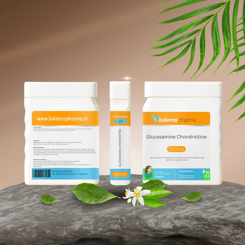 Balancepharma Suppplements 19 Glucosamine chondroitine 90.00 Vegetarische capsules