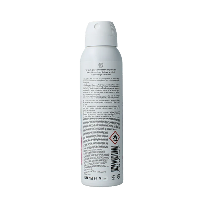 Therme Mindful blossom deodorant spray 150.00 Milliliter