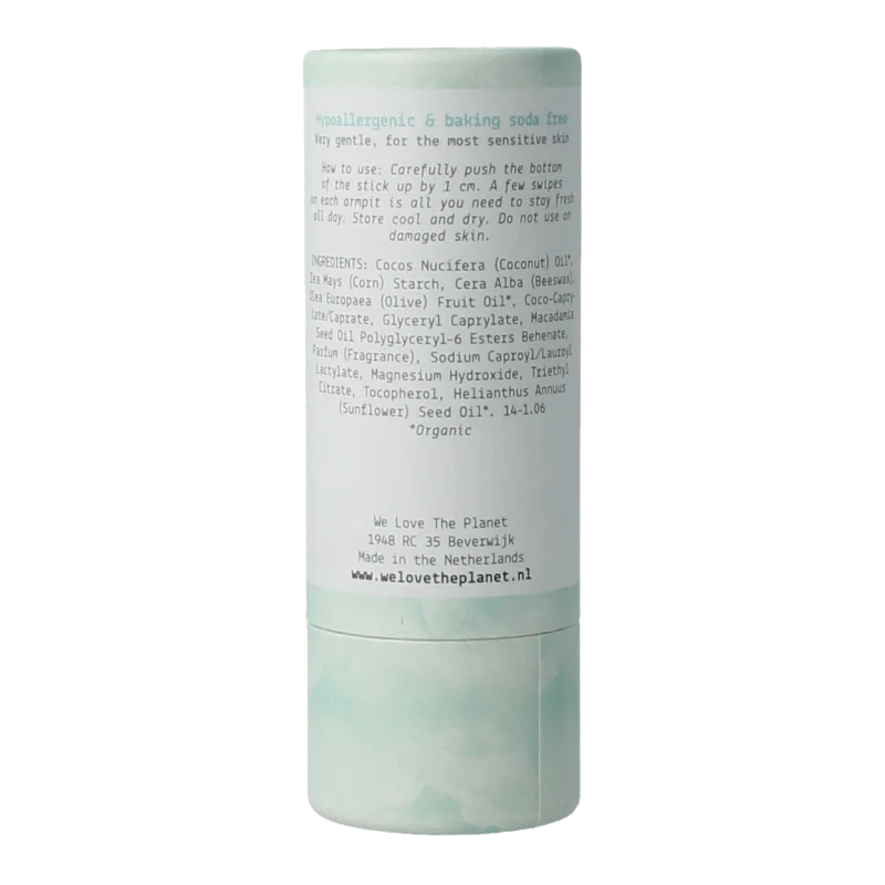 We Love Deodorant stick so sensitive 40 Gram