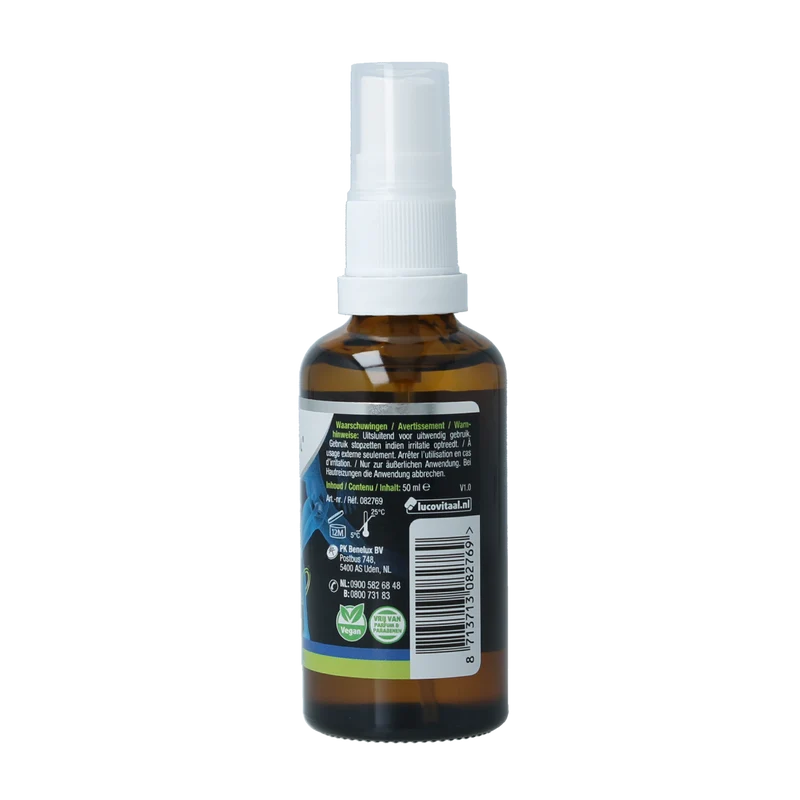 Lucovitaal Spierolie kuiten vegan 50.00 Milliliter