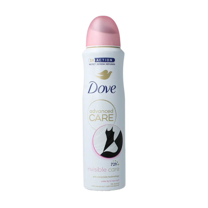 Dove Deodorant spray invisible care 150.00 Milliliter