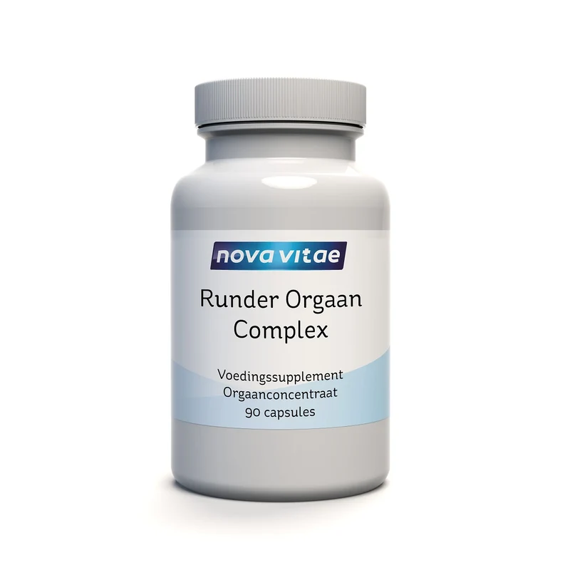 Nova Vitae Runder orgaan complex 90.00 Capsules