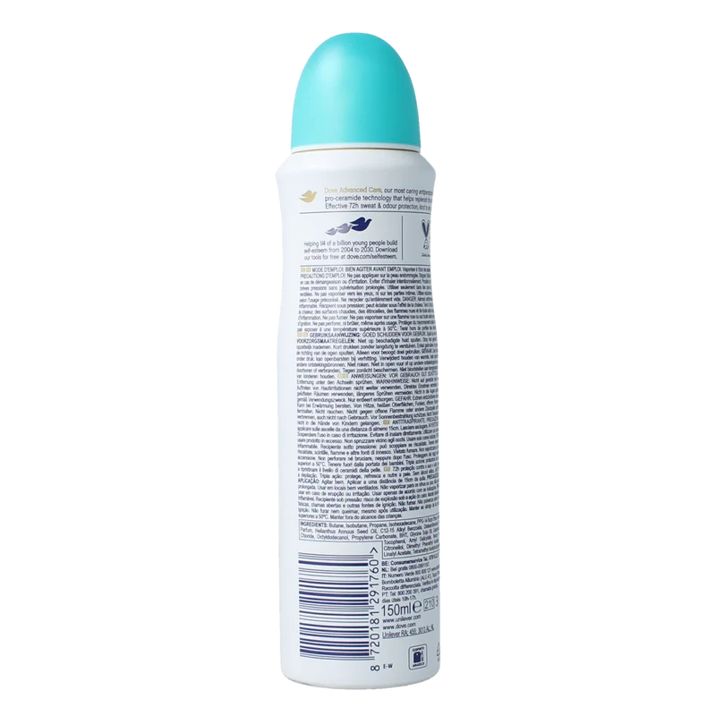 Dove Deodorant spray pear & aloe vera 150.00 Milliliter