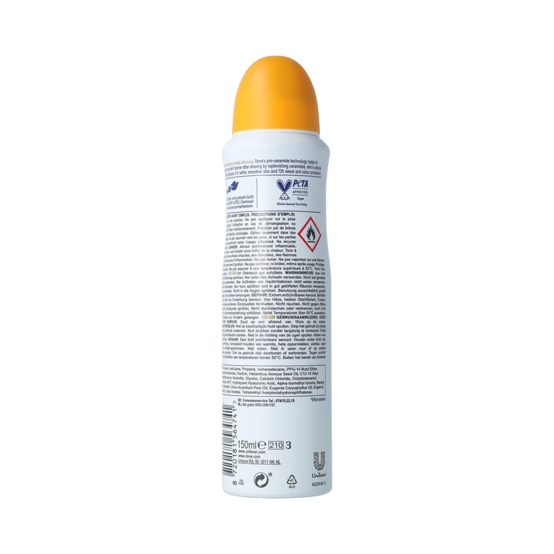 Dove Deodorant spray go fresh passievrucht & citroengr 150.00 Milliliter