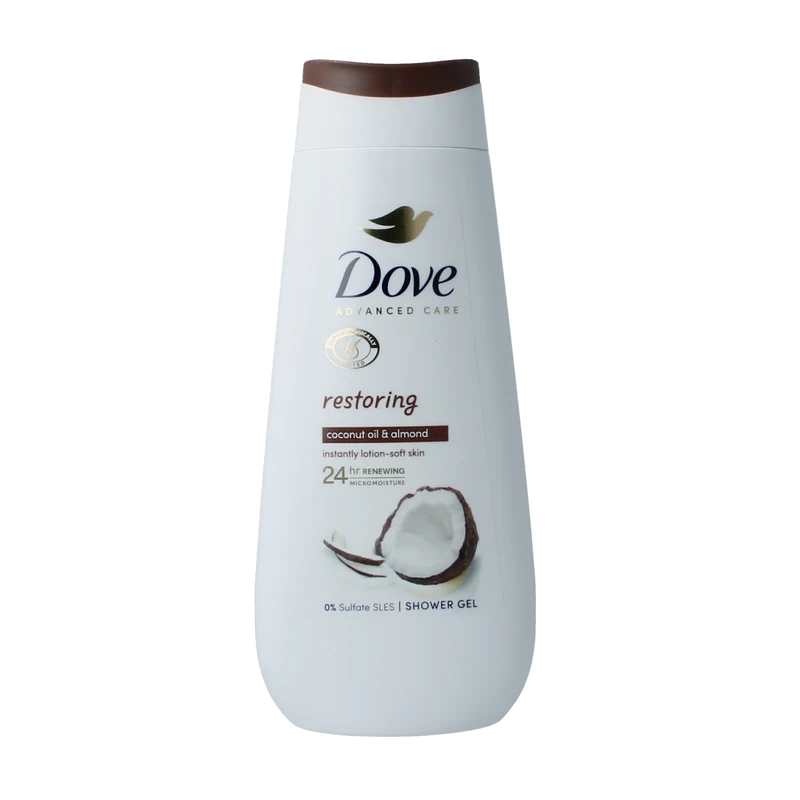 Dove Shower care by nature restoring 225.00 Milliliter
