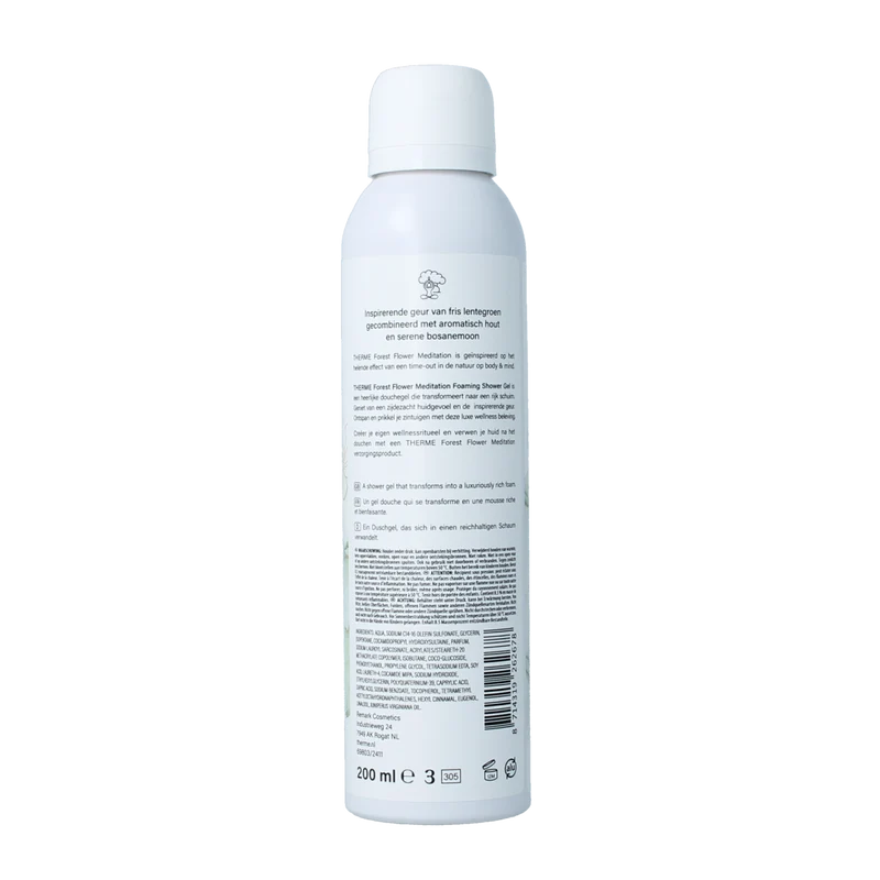 Therme Forest flower meditation foam showergel 200.00 Milliliter