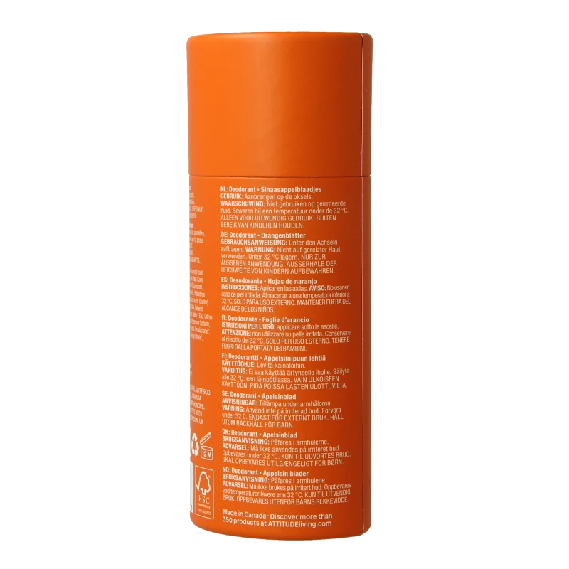 Attitude Deo super leaves orange leaves 85 Gram