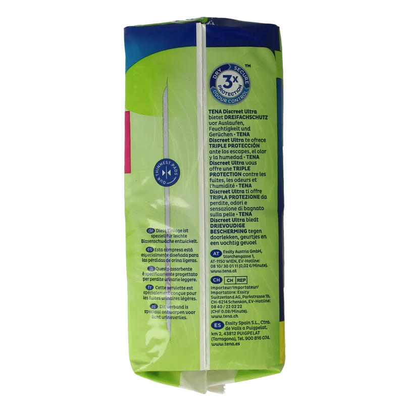 Tena Discreet ultra pads mini 24.00 Stuks