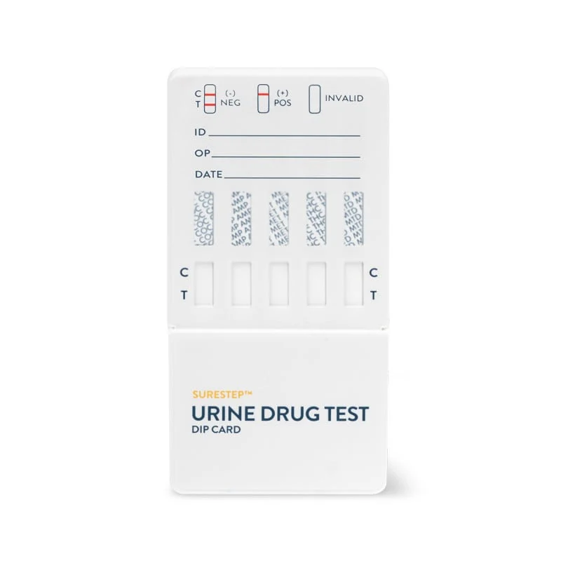 SureStep™ Urine Drug Test Dip Card (7) + SVT