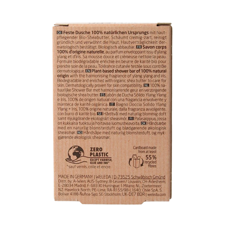 Weleda Shower bar ylang ylang + iris 75 Gram