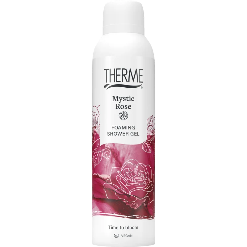 Therme Mystic rose foam showergel 200.00 Milliliter