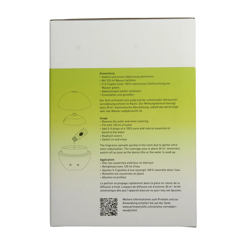 Primavera Aroma diffuser woody 1.00 Stuks