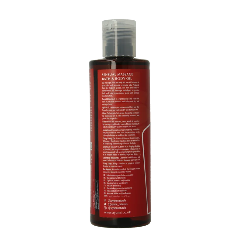 Ayumi Sensual massage & bodyoil 250.00 Milliliter