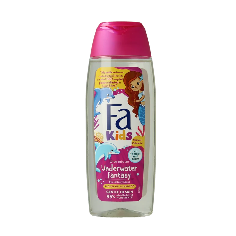 FA Kids douche & shampoo mermaid 250.00 Milliliter