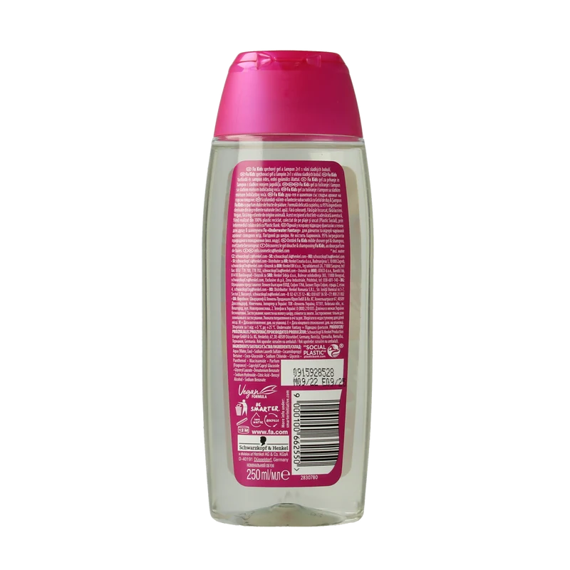 FA Kids douche & shampoo mermaid 250.00 Milliliter