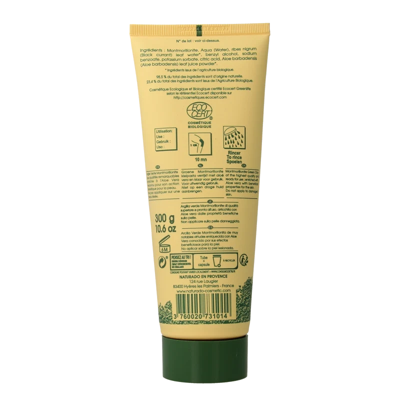 Naturado Groene klei montmorillon tube 300.00 Gram
