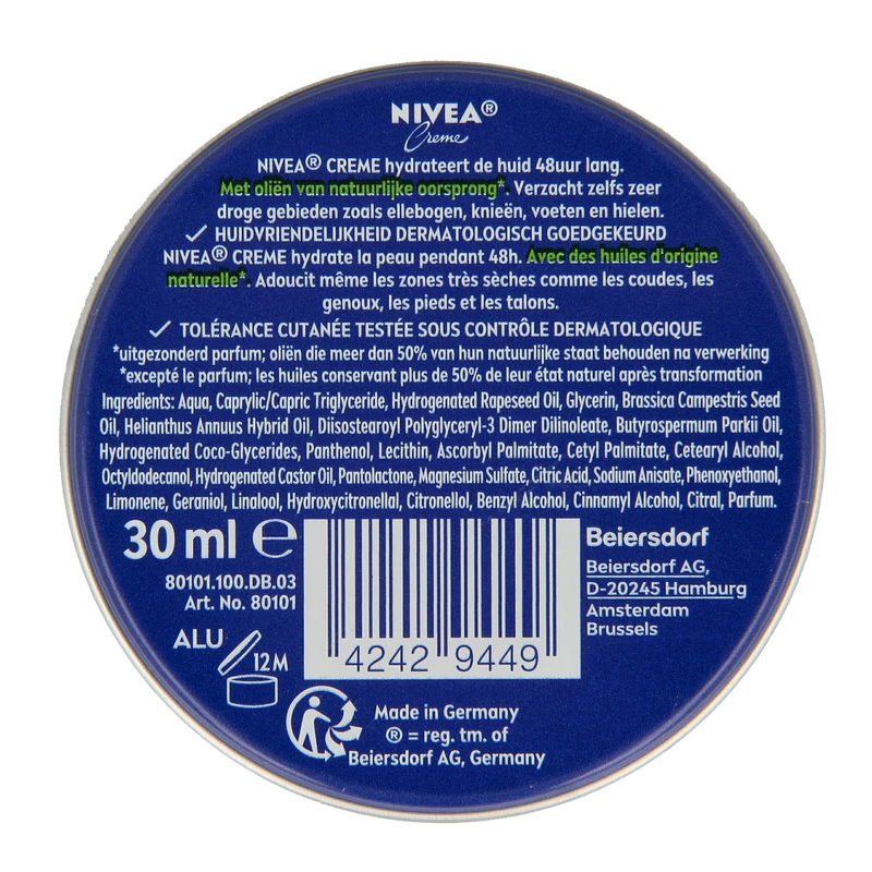 Nivea Creme mini 30.00 Milliliter