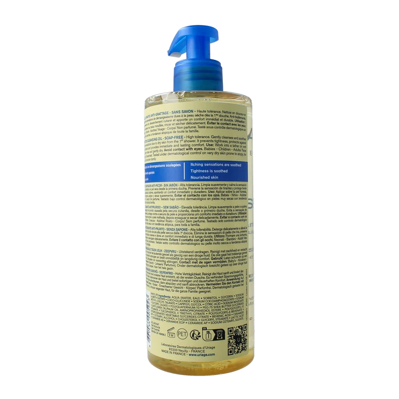 Uriage Xemose huile lavant apa 500.00 Milliliter