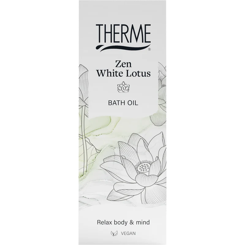 Therme Zen white lotus bath oil 100 Milliliter