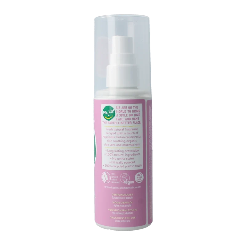 Happy Earth Pure deodorant spray lavender ylang 100.00 Milliliter