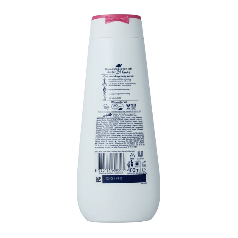 Dove Shower advanced replenishing 400.00 Milliliter